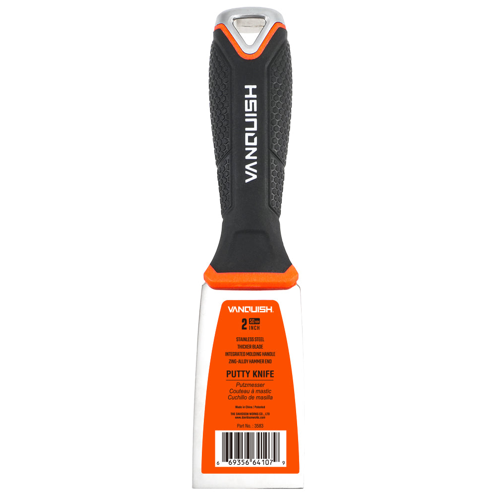 VANQUISH 3583 2 in./50 mm Stainless Steel Putty Knife