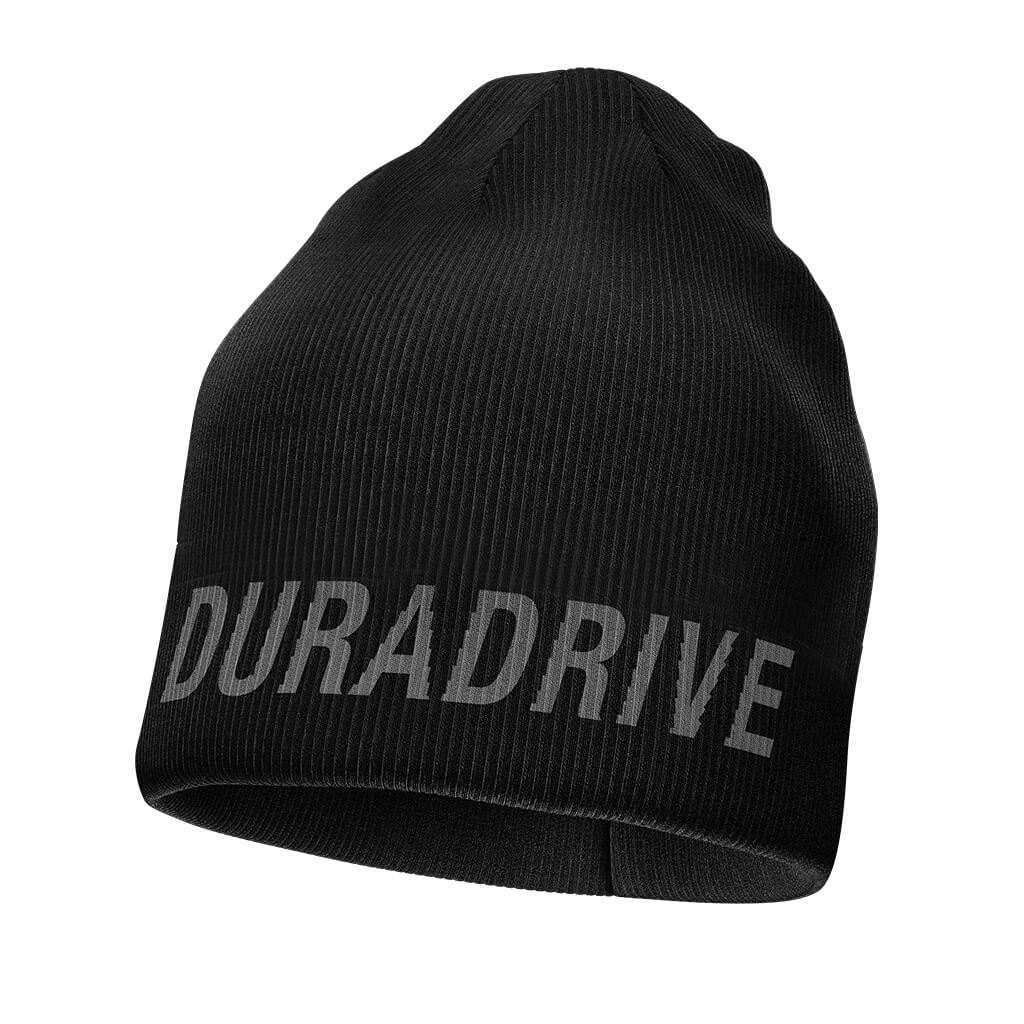 DURADRIVE KNITTED ACRYLIC TOQUE - BLACK