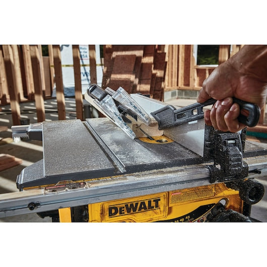 DeWalt DWE7485+DW7451+DWA181440 1.75 in @ 45 deg 2.563 in @ 90 deg Table Saw with Stand and Blade