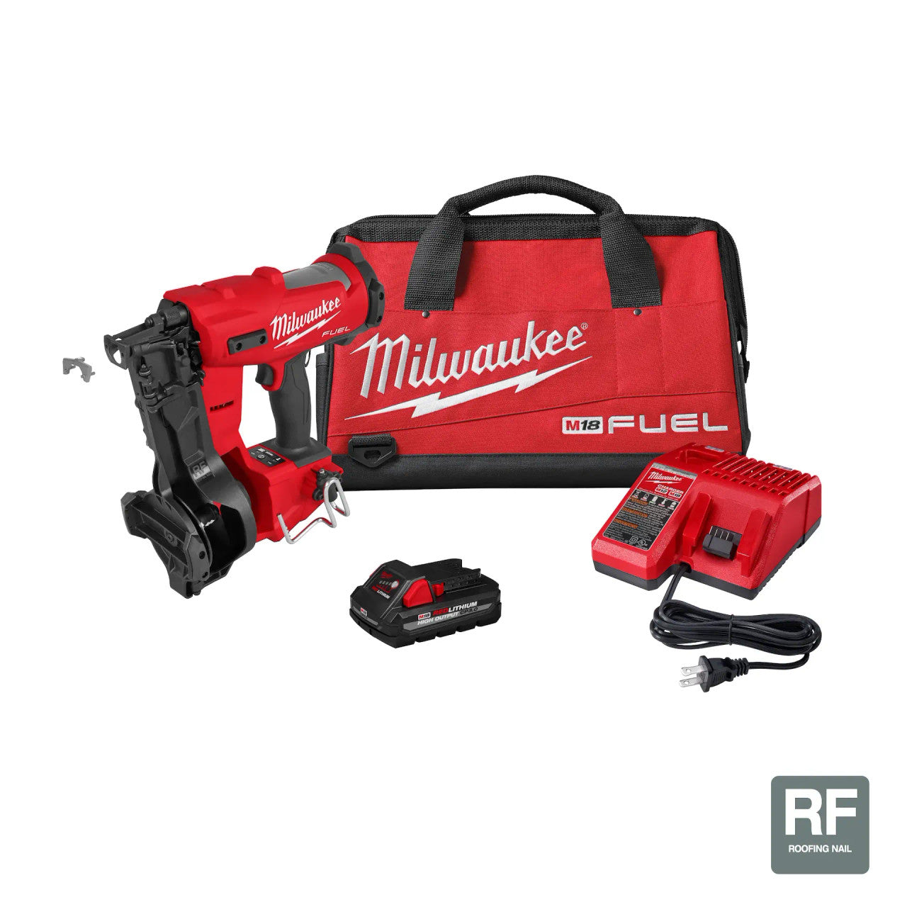 MILWAUKEE 2909-21 M18 FUEL COIL ROOFING NAILER KIT CP3.0
