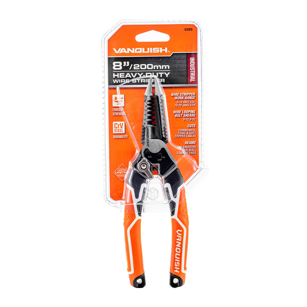 VANQUISH 3385 8 in. Heavy-Duty Wire Stripper