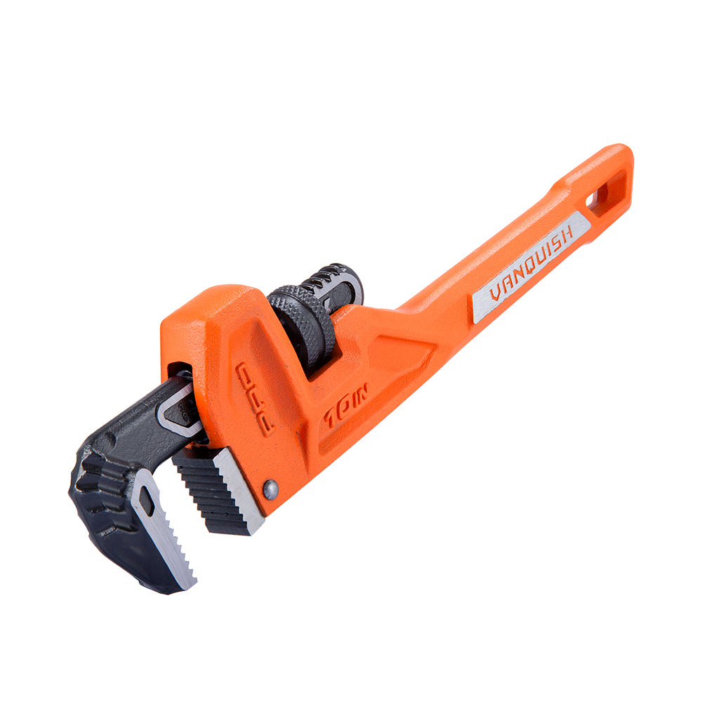 VANQUISH 10 in. Aluminum Pipe Wrench