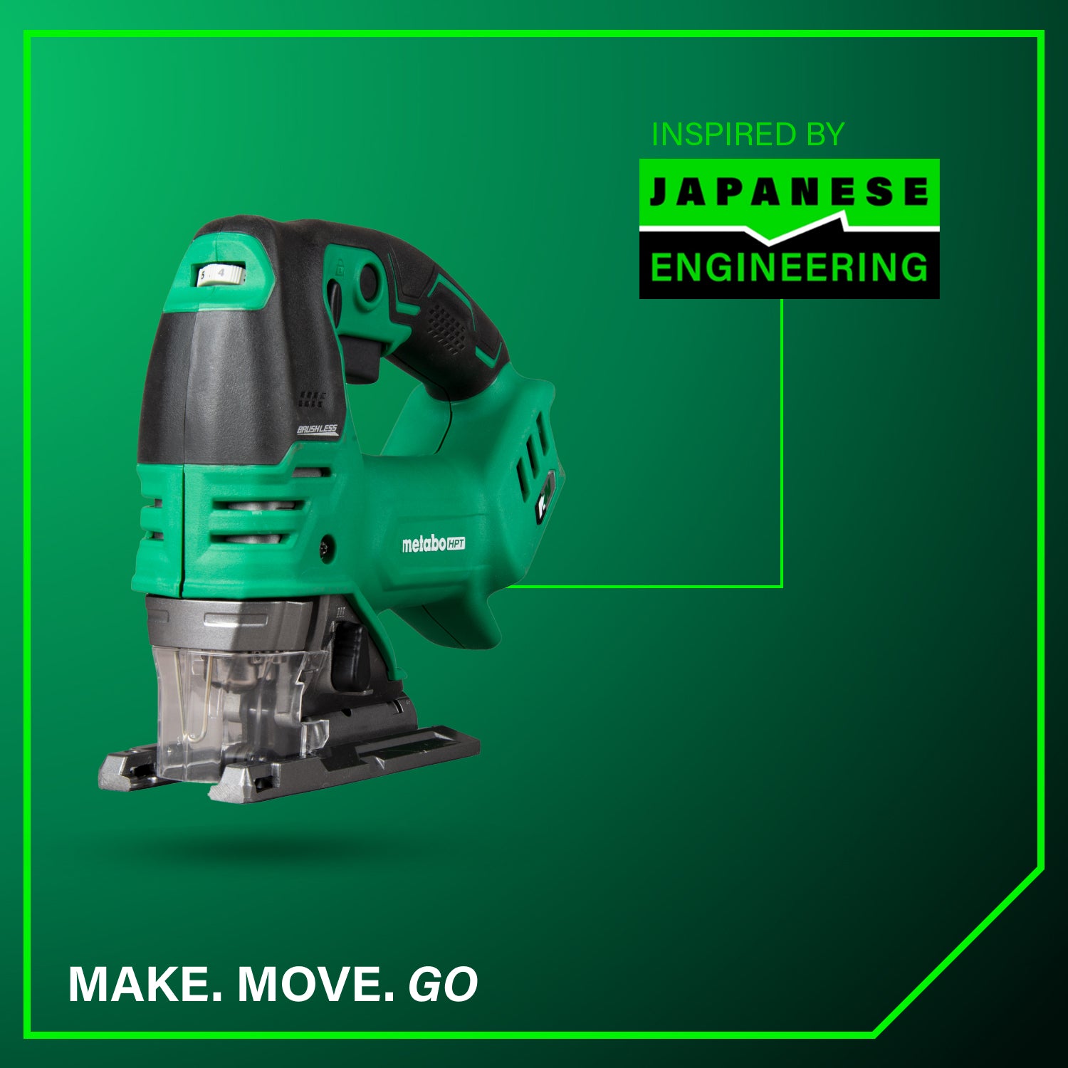 Metabo HPT CJ36DAQ4M 36-Volt MultiVolt Cordless/Corded Brushless Jig Saw (Tool Only)