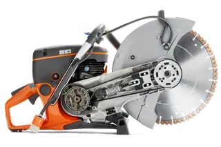 Husqvarna K770 power cutter - internal component detail