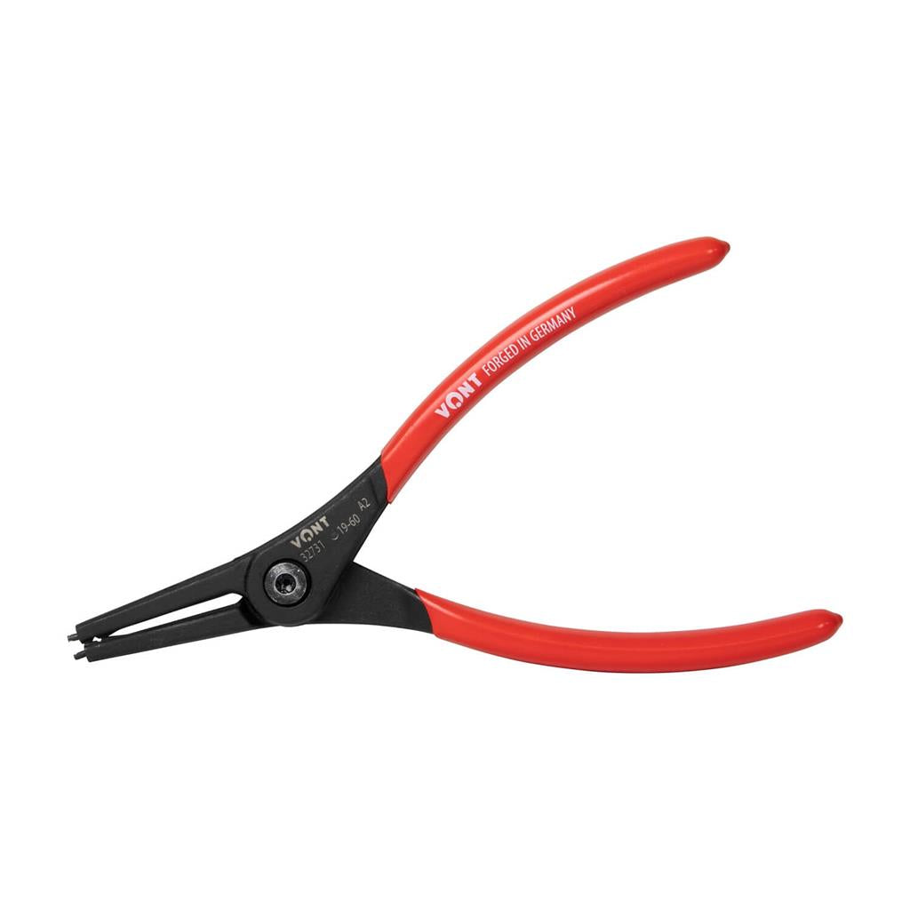 Vont Forged C-Clip Steel 7 in External Spring Straight Plier