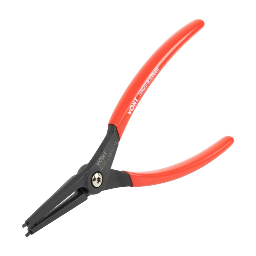 Vont Forged C-Clip Steel 9 in External Spring Straight Plier