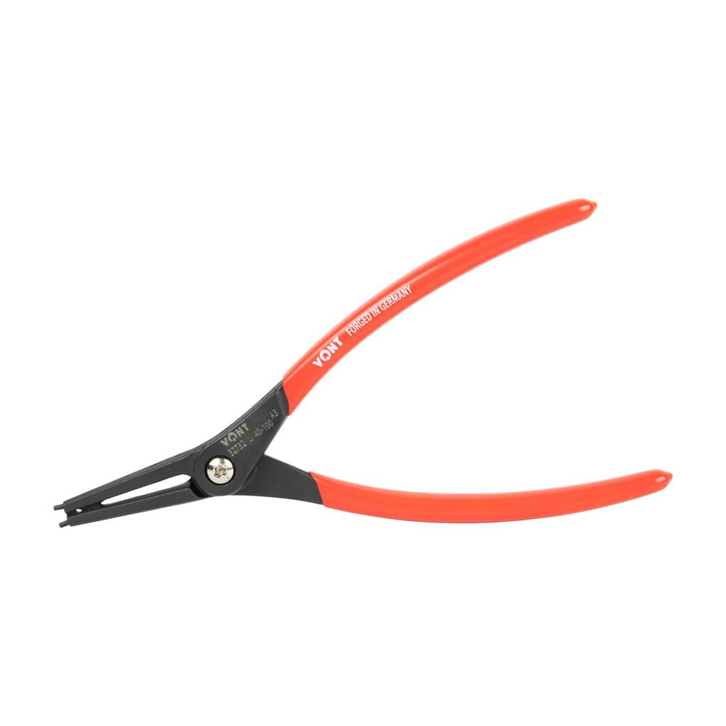 Vont Forged C-Clip Steel 9 in External Spring Straight Plier