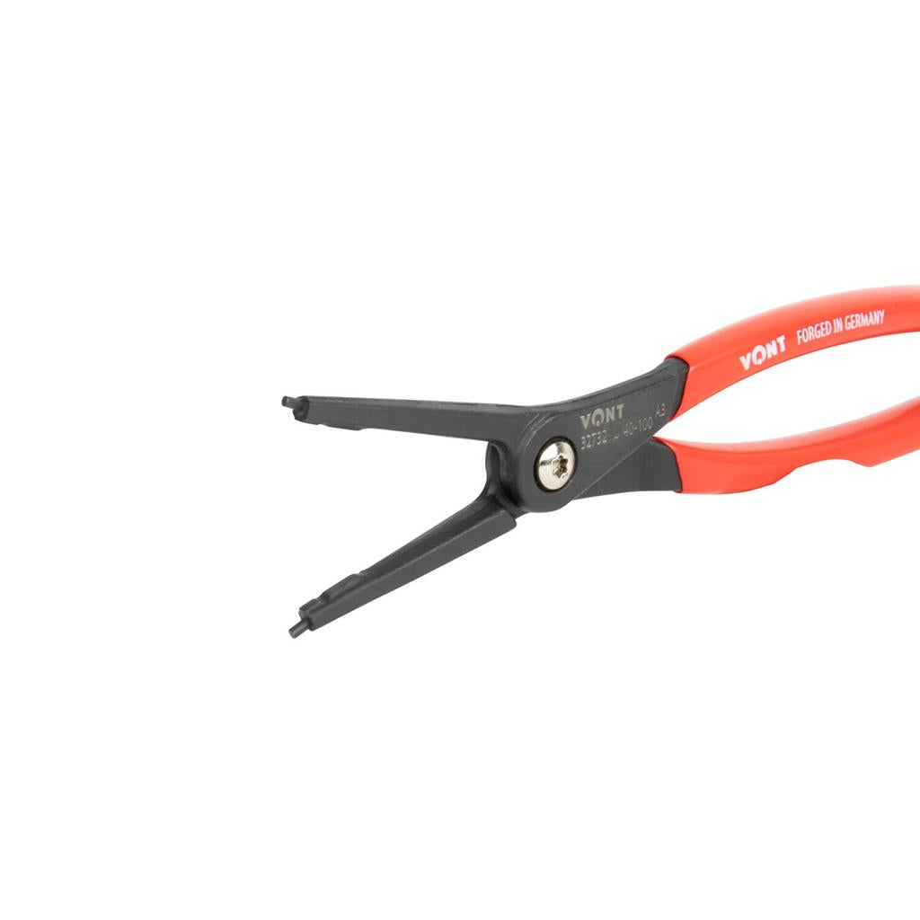 Vont Forged C-Clip Steel 9 in External Spring Straight Plier