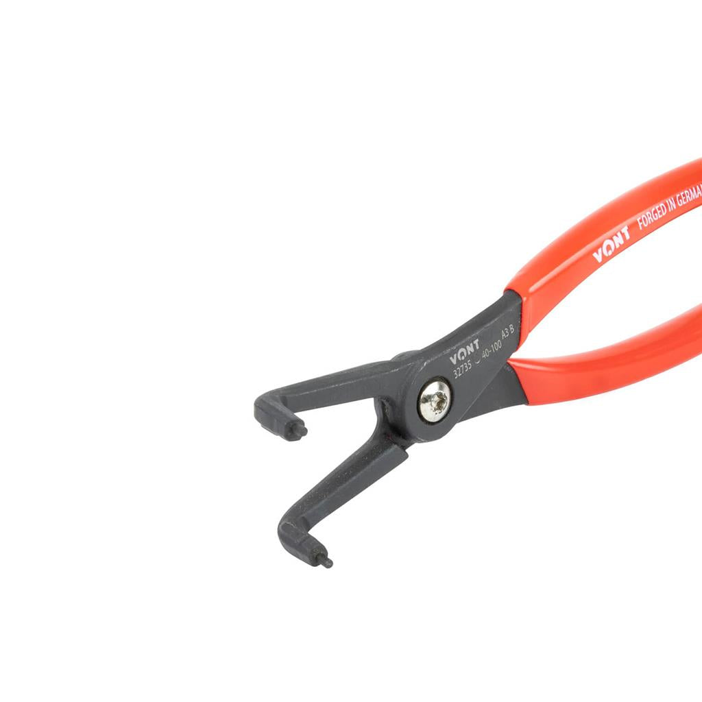 Vont Forged C-Clip Steel 9 in External Spring Bent Plier