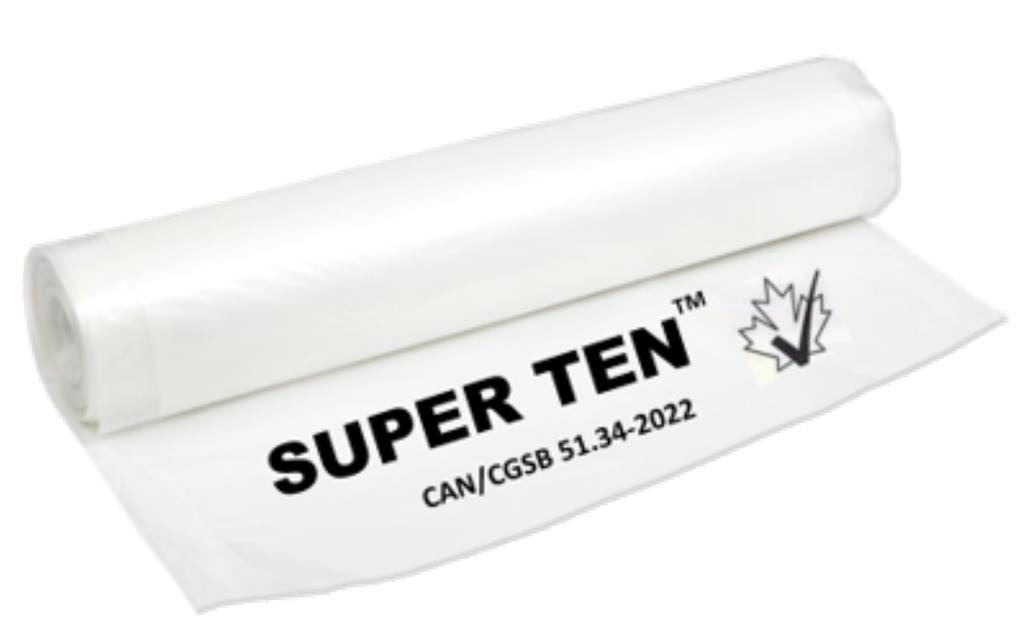 Super Ten 01-0476 20 ft 50 in 10 mil Polyethylene Film Roll