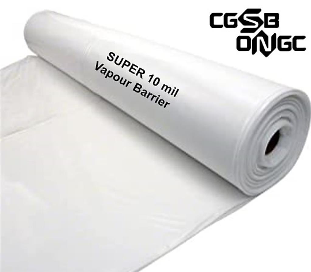 Super Ten 01-0476 20 ft 50 in 10 mil Polyethylene Film Roll