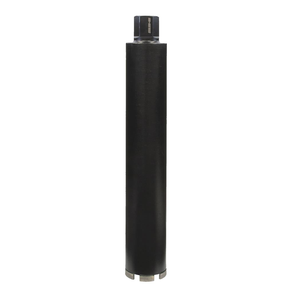 B+BTec 2.000.527 3 in x 16 in Diamond on Steel Hi-Speed Core Drill Rig Bit