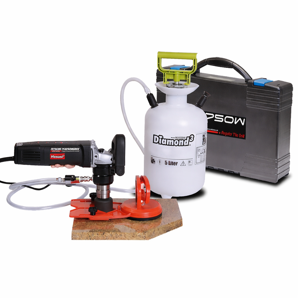 🎁 B+BTec FB750W Diamond3 Tile & Stone Drill System (Bits sold seperately) (100% off)