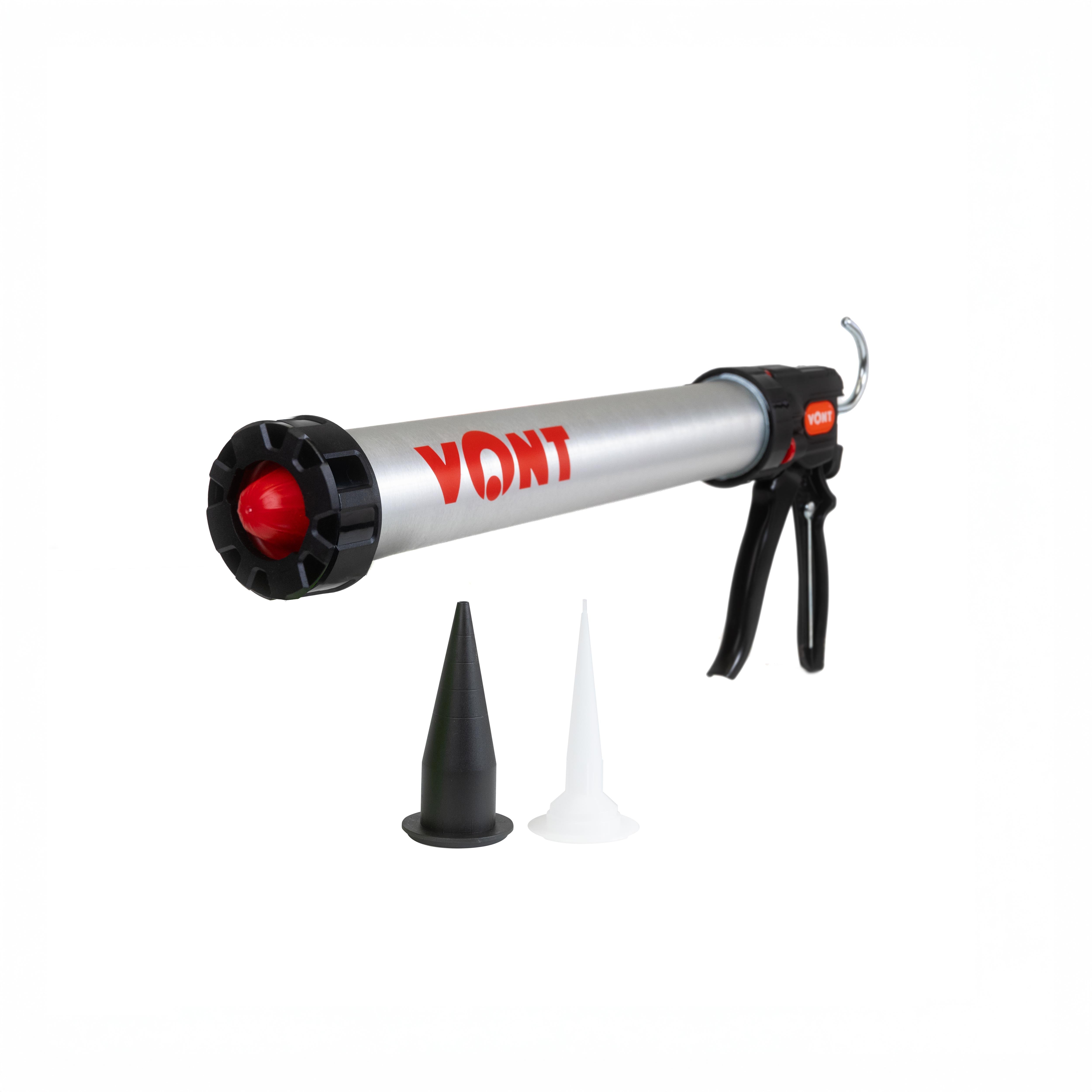 VONT 600mL 26:1 High-Thrust 3-in-1 Cartridge Manual Bulk Sausage Gun