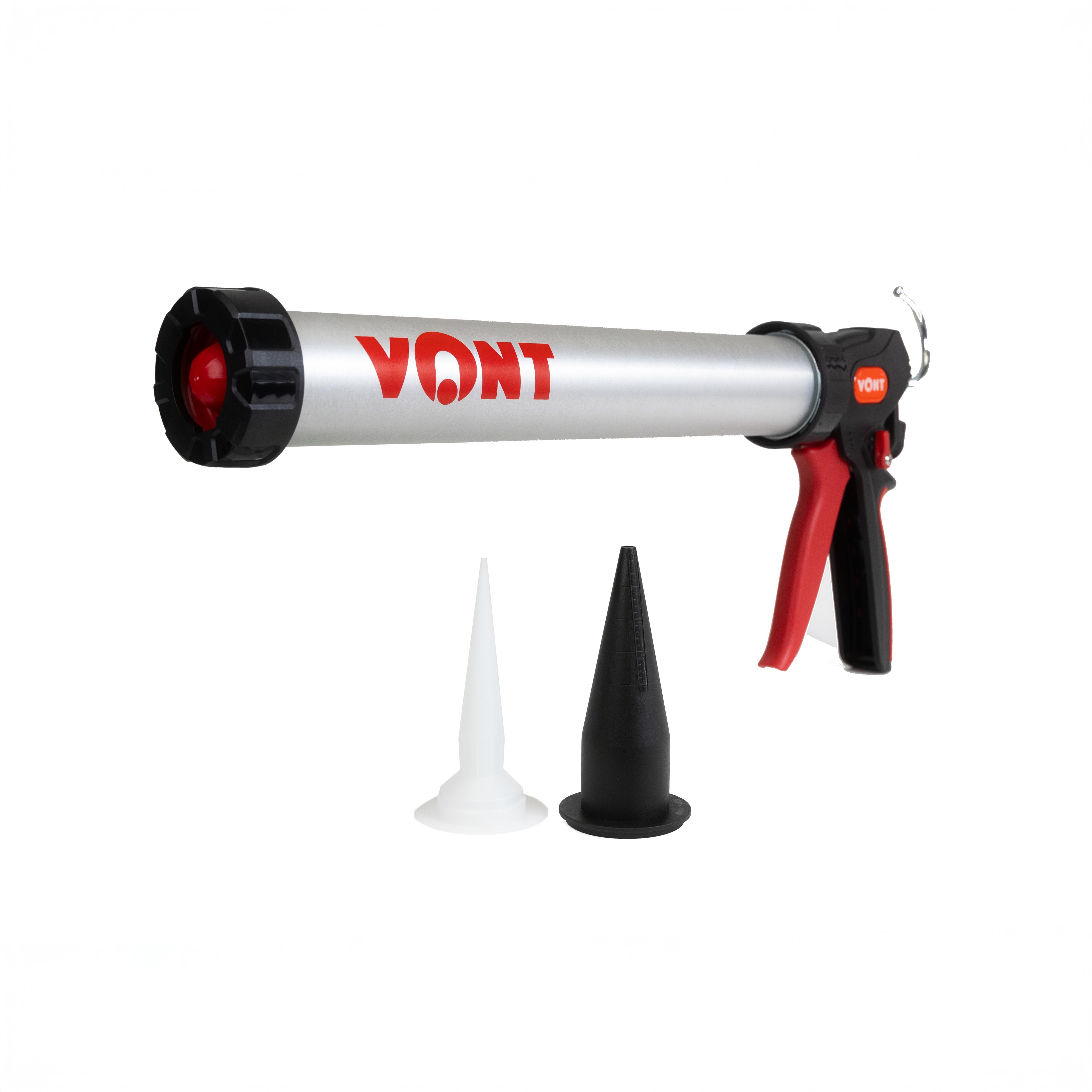 VONT 600mL Unique Switchable 12:1 and 24:1 Thrust Cartridge Manual Bulk Sausage Gun