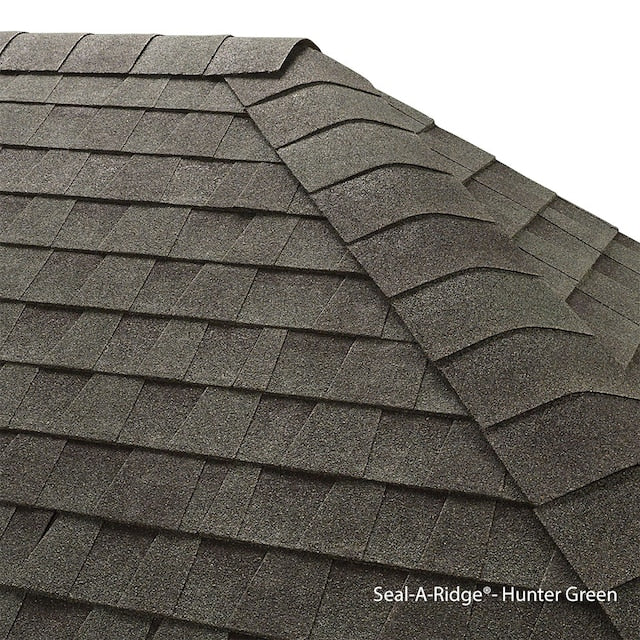 GAF SEAL-A-RIDGE 12 in Driftwood Hip and Ridge Cap