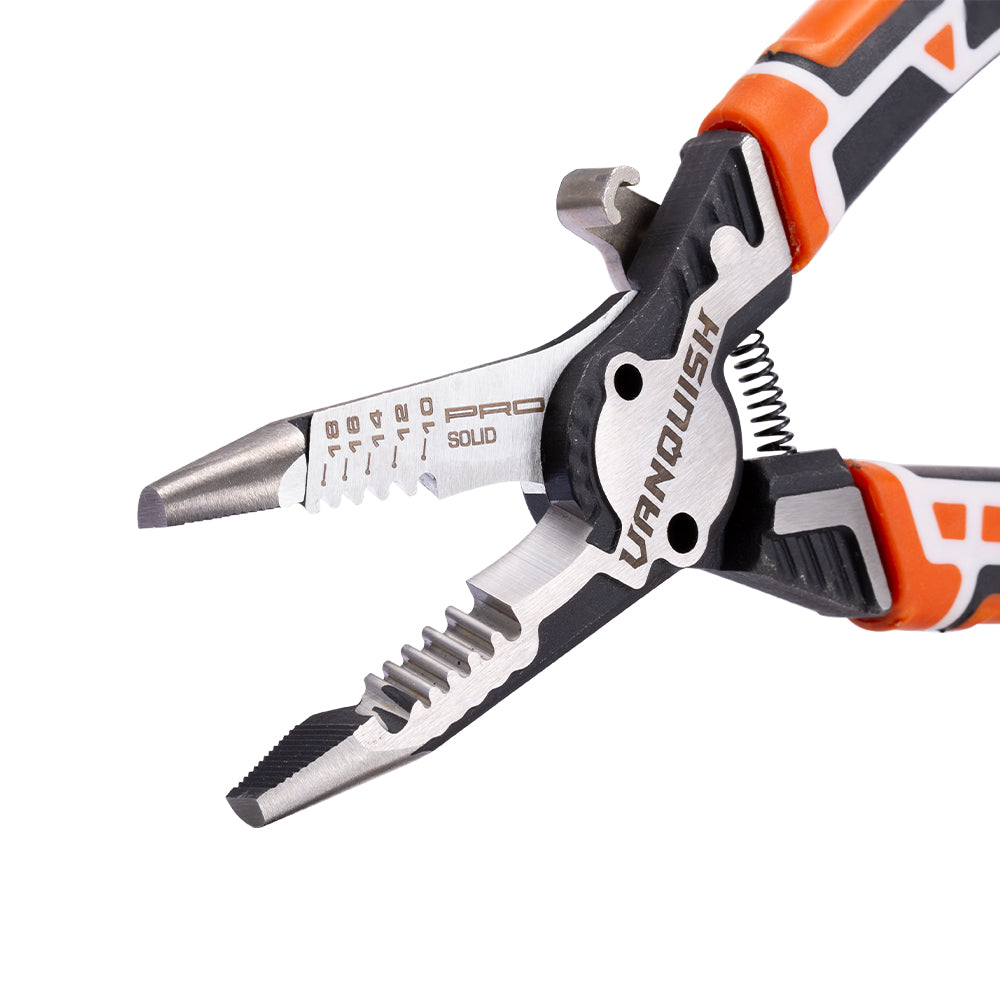 VANQUISH 3386 8 in. Heavy-Duty Offset Wire Stripper