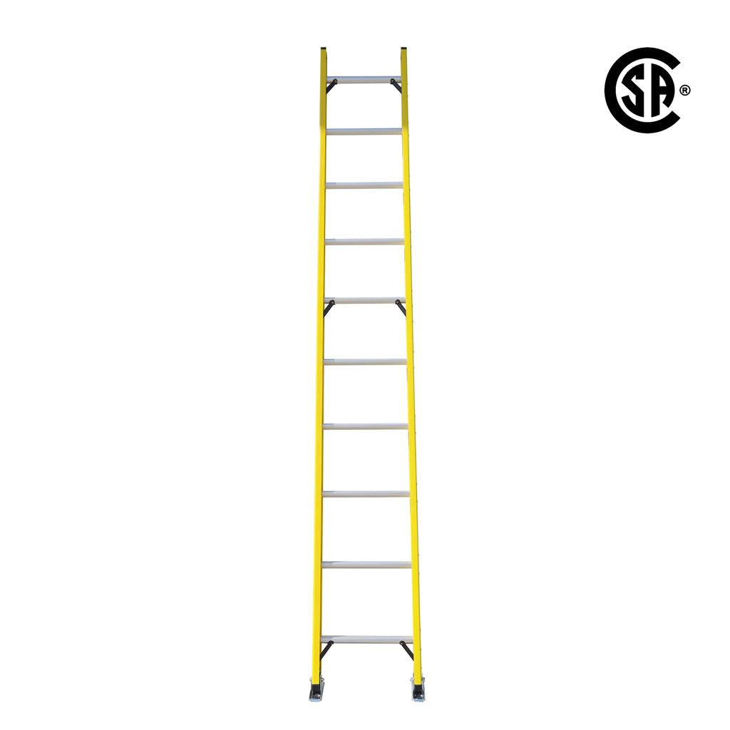 DURADRIVE F/G SINGLE STRAIGHT LADDER 10' G1A