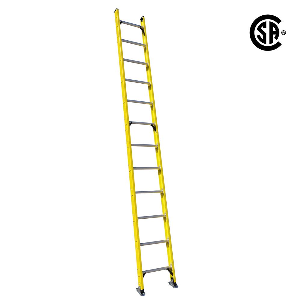 DURADRIVE F/G SINGLE STRAIGHT LADDER 12' G1A