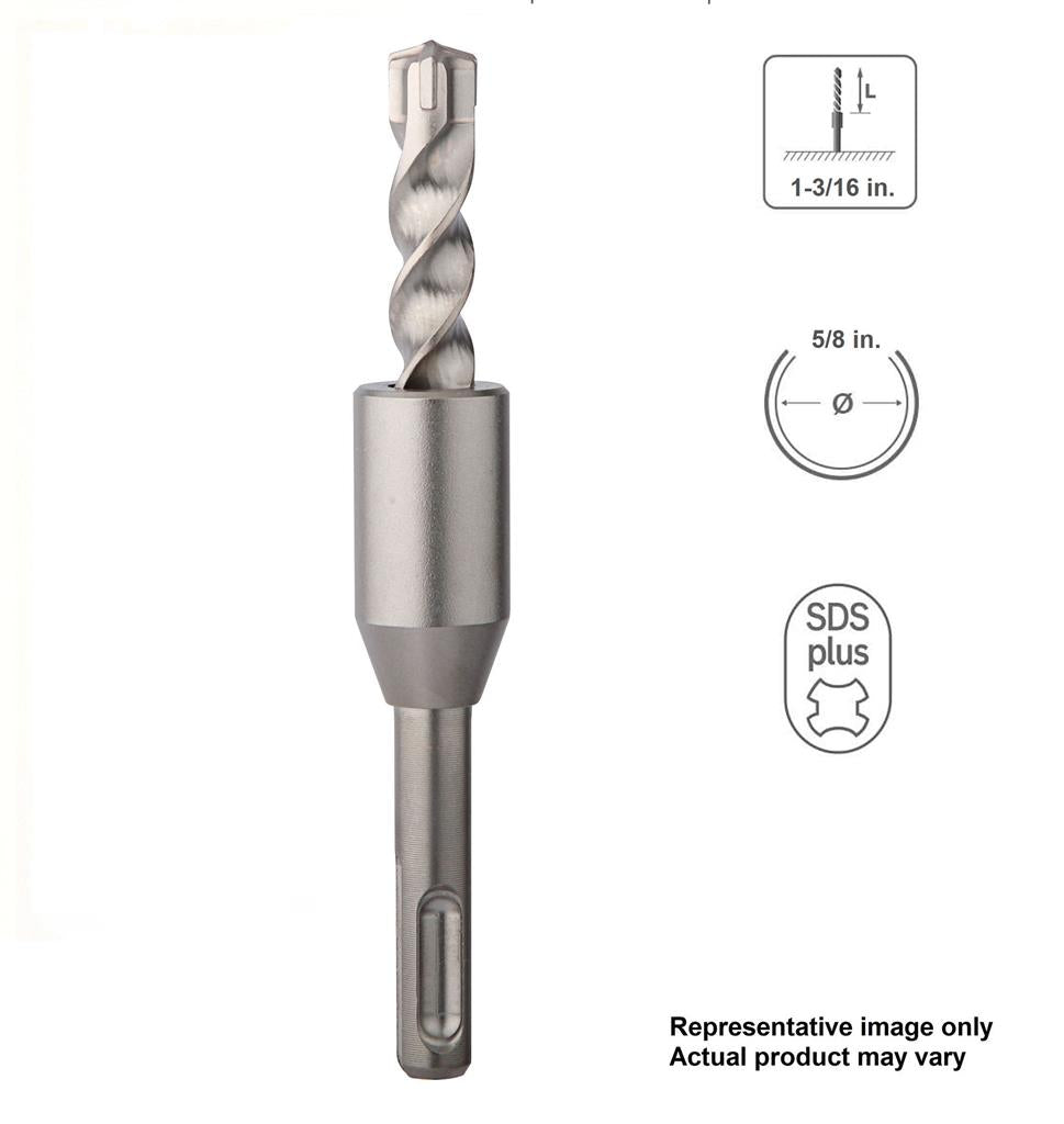 SaberCut 5/8 in 1-3/16 in Carbide Tipped Steel 3-Cutter Stop Bit