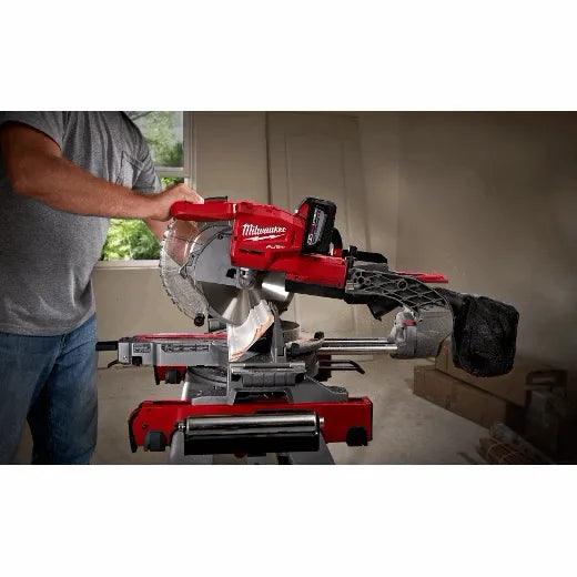 Milwaukee 2734-20 10 in 4000 rpm M18 FUEL™ Dual Bevel Sliding Compound Cordless Miter Saw (Tool Only)