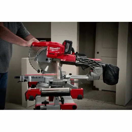 Milwaukee 2734-20 10 in 4000 rpm M18 FUEL™ Dual Bevel Sliding Compound Cordless Miter Saw (Tool Only)