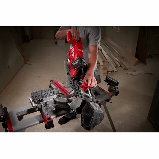 Milwaukee 2734-20 10 in 4000 rpm M18 FUEL™ Dual Bevel Sliding Compound Cordless Miter Saw (Tool Only)