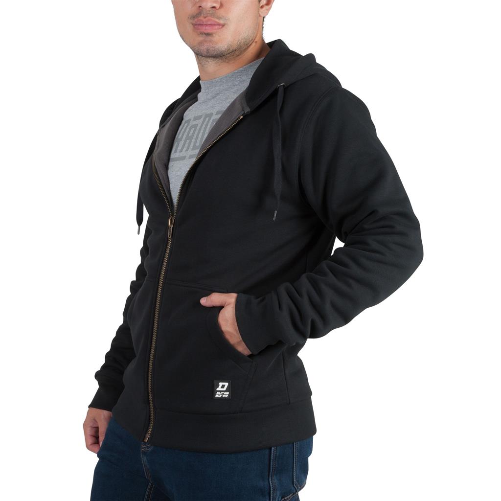 DuraDrive Vagabond Waffle Lined Zipper Hoodie Jacket