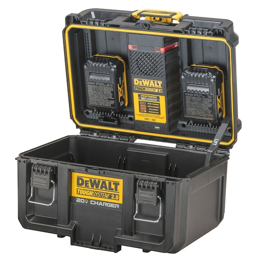 DeWalt DWST08050 Tough System 2.0 120 V 360 W Corded Full-Size Dual-Port Charger