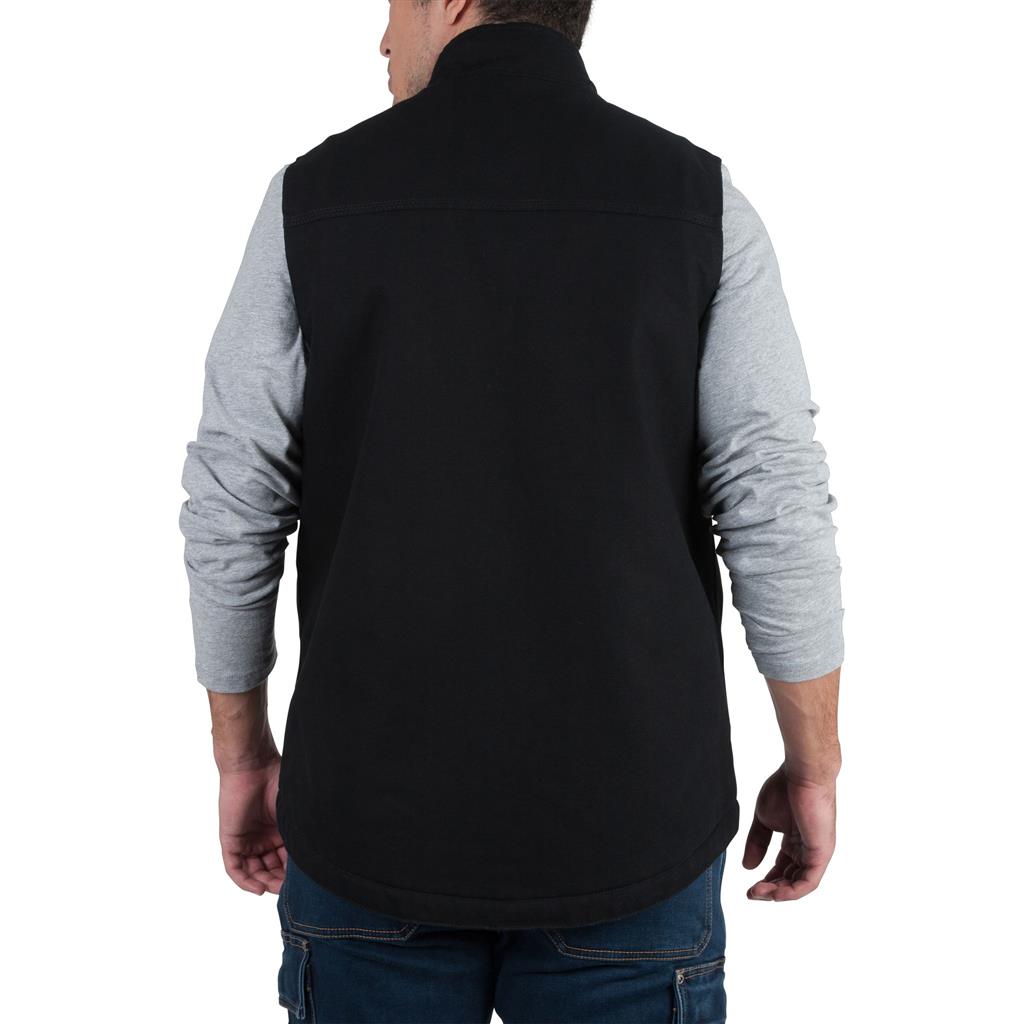 Sherpa Fleece-Lined Washed Duck Vest