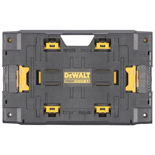 DeWalt DWST08017 TOUGHSYSTEM® 2.0 Black Plastic Integrated 2.028 in Adapter Plate