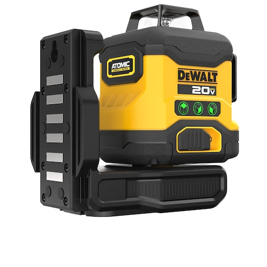 DeWalt DCLE34031D1 +/- 1/8 in @ 30 ft Green 3 x 360 deg Laser Kit