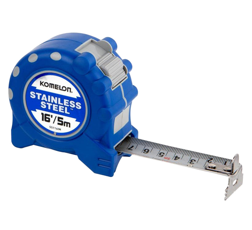 Komelon Imperial/Metric 16 ft x 1 in Tape Measure