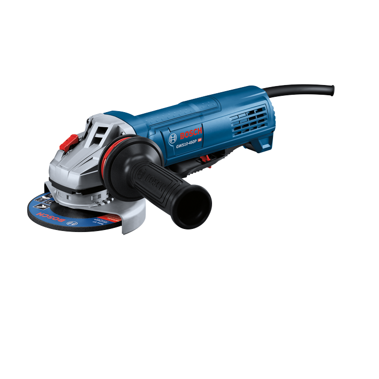 Robert Bosch Tool Corporation BOSCH GWS10-450P 4-1/2 in x 5/8 in-11 UNC 120 V Corded Angle Grinder with No Paddle Switch