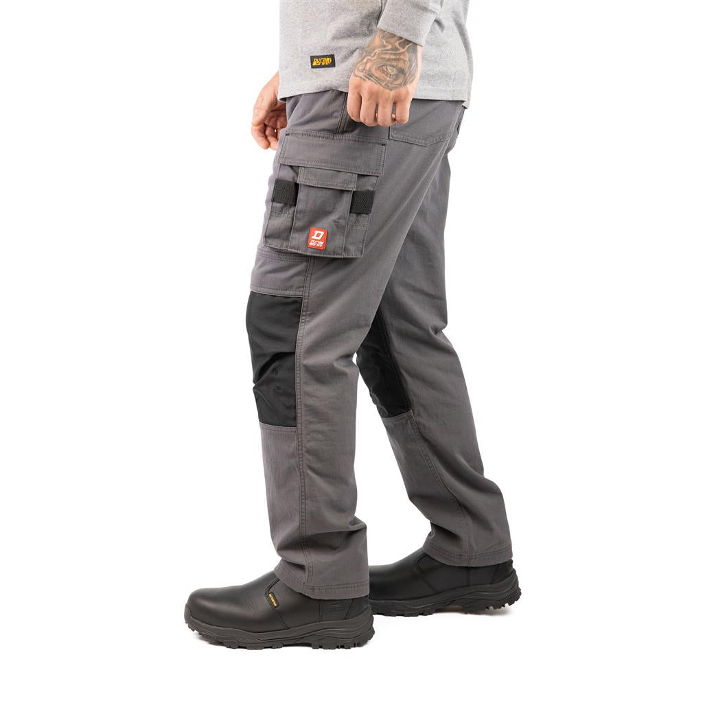 Lynx Brown/Grey/Camouflage Ripstop Fleece Lined Cargo Work Pant