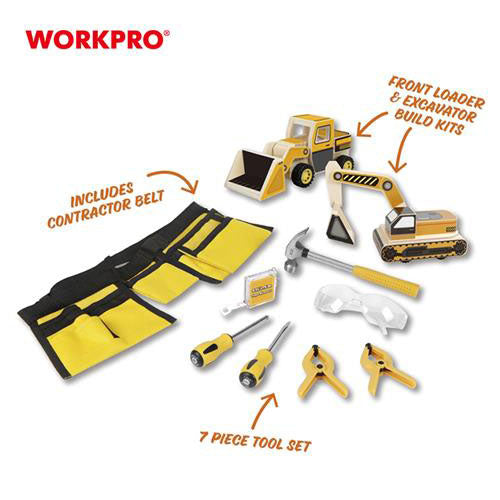 WorkPro WP206819 23 cm 8.5 cm 19 cm DIY Construction Toy Kit