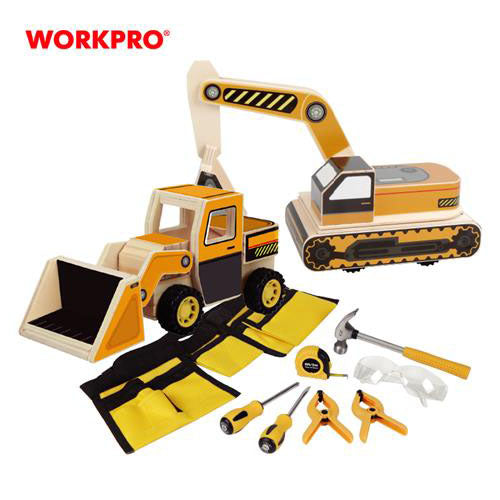 WorkPro WP206819 23 cm 8.5 cm 19 cm DIY Construction Toy Kit