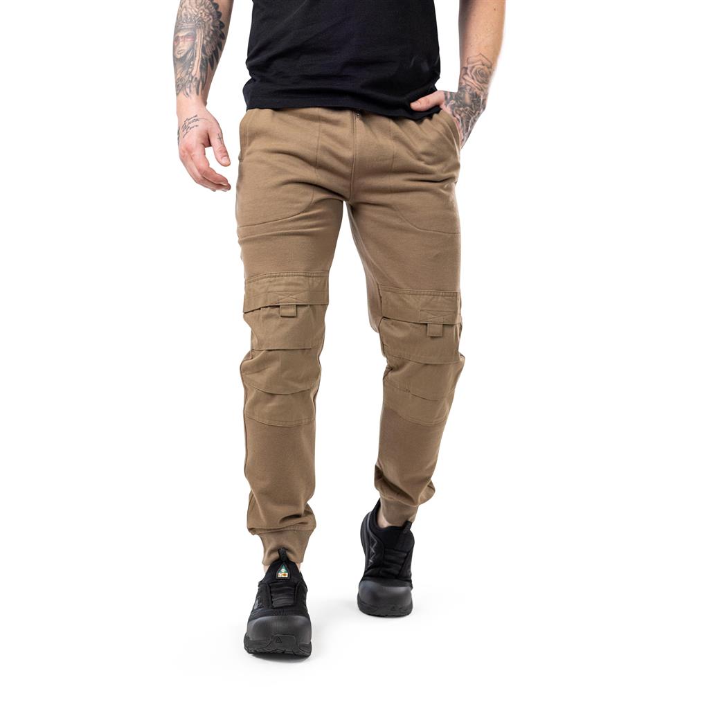 DuraDrive Men's 31-33/33-35/35-37/37-39/39-41/41-43 in Khaki VAGABOND Jogger Work Pant