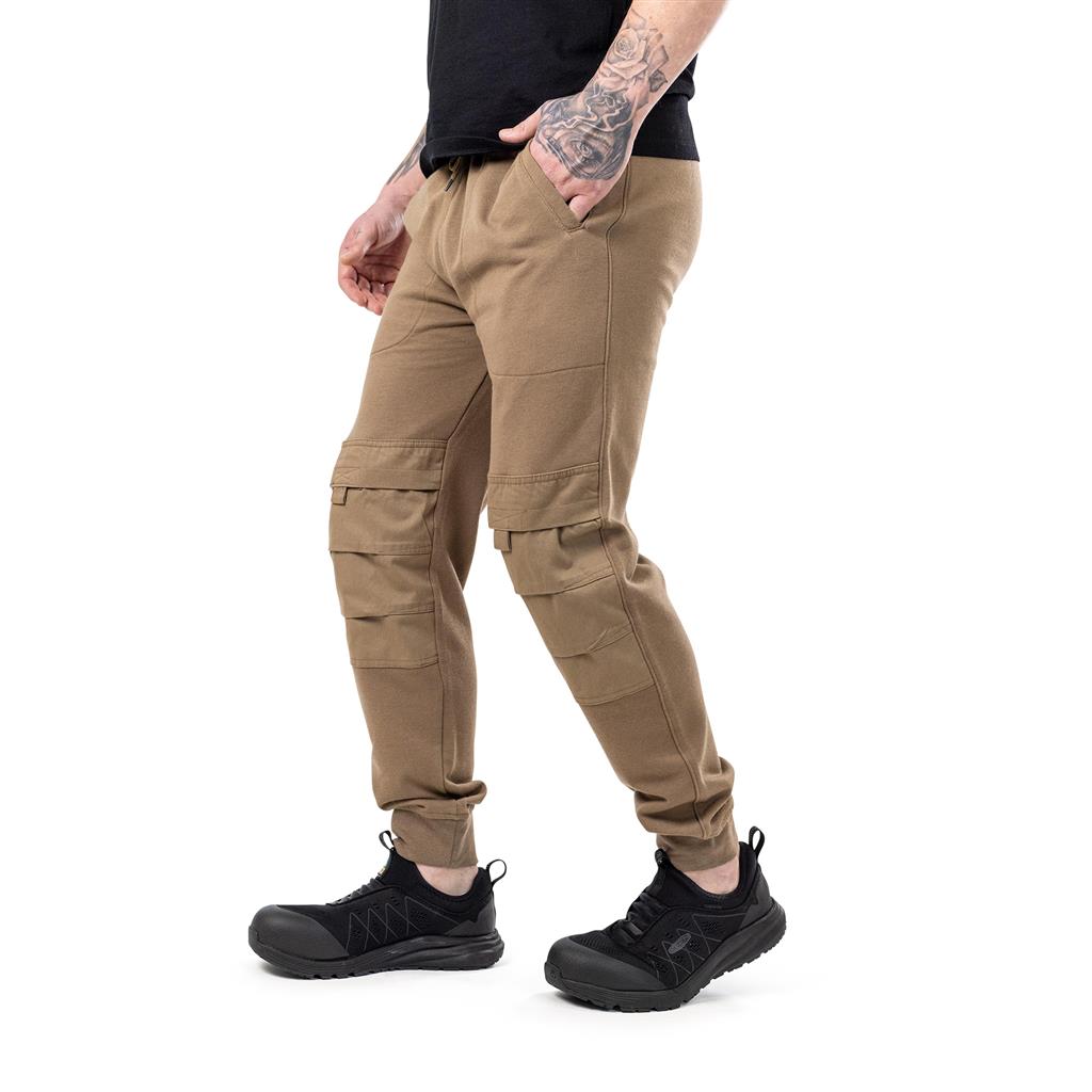 DuraDrive Men's 31-33/33-35/35-37/37-39/39-41/41-43 in Khaki VAGABOND Jogger Work Pant