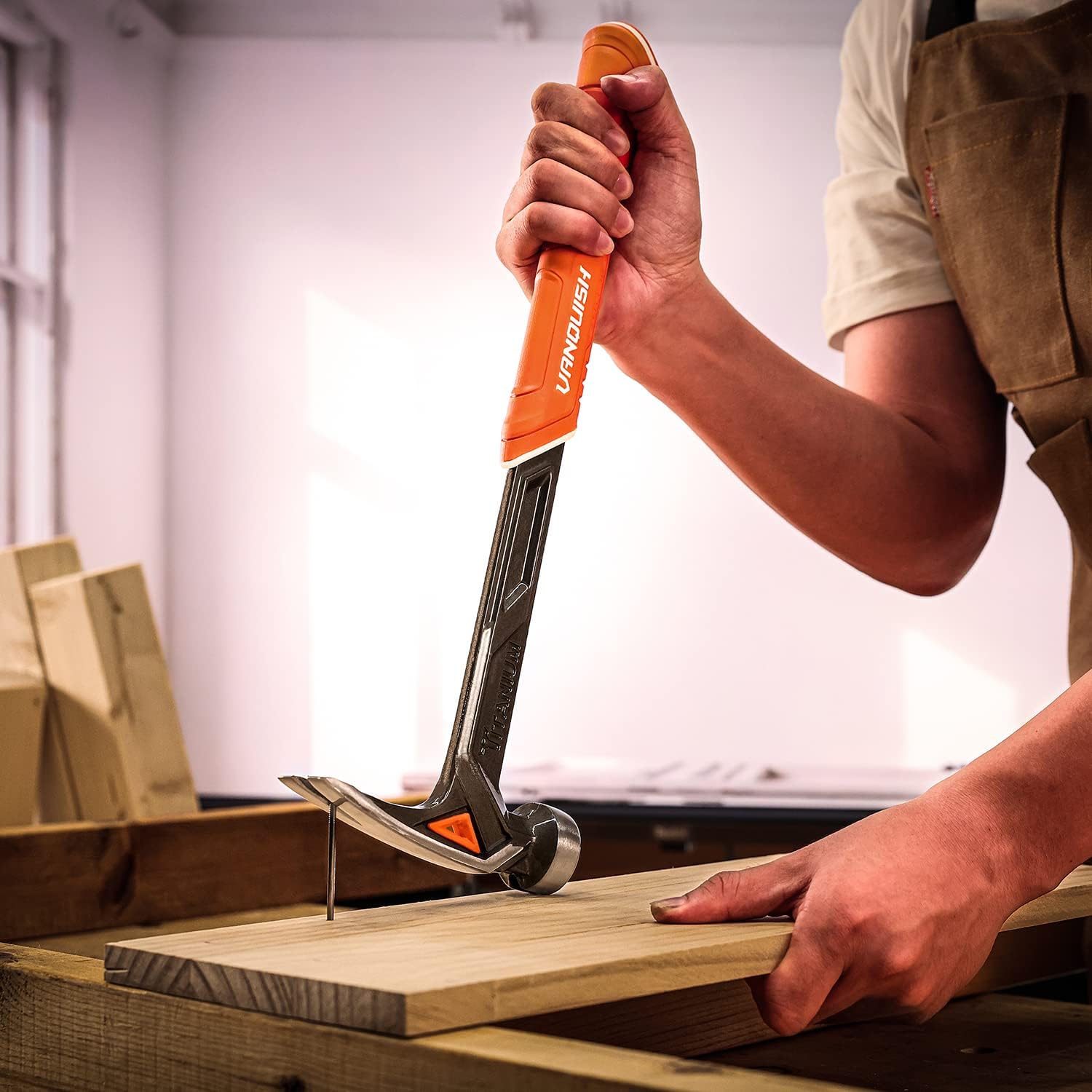 Vanquish 14 oz. Smooth Face Titanium Hammer