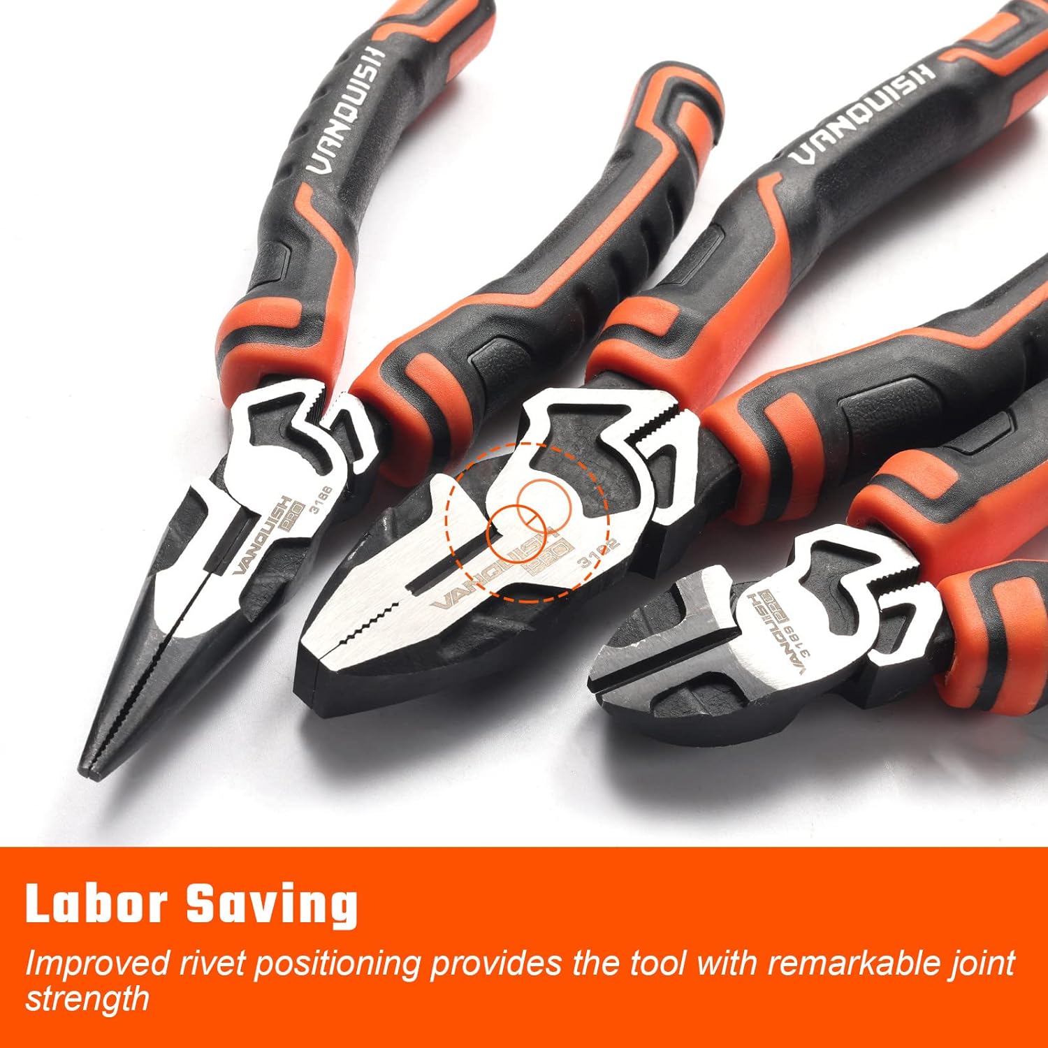 VANQUISH High Leverage Pliers Set