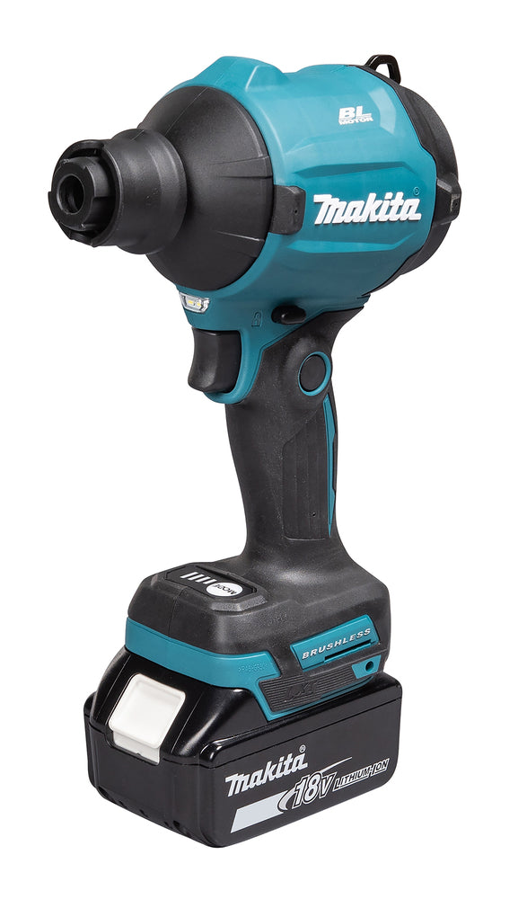 Makita DAS180Z LXT® 0-1.1 cu-m/min 0-1.1 N 0-1.7 N 0-2.3 N 0-2.8 N 0-29.7 kPa Brushless Cordless Dust Blower (Tool Only)