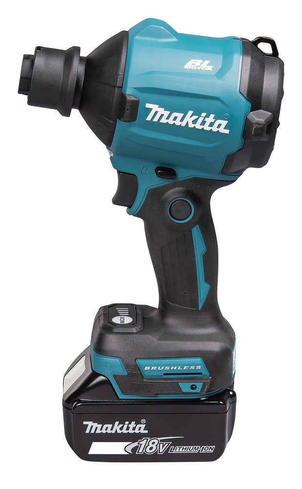 Makita DAS180Z LXT® 0-1.1 cu-m/min 0-1.1 N 0-1.7 N 0-2.3 N 0-2.8 N 0-29.7 kPa Brushless Cordless Dust Blower (Tool Only)