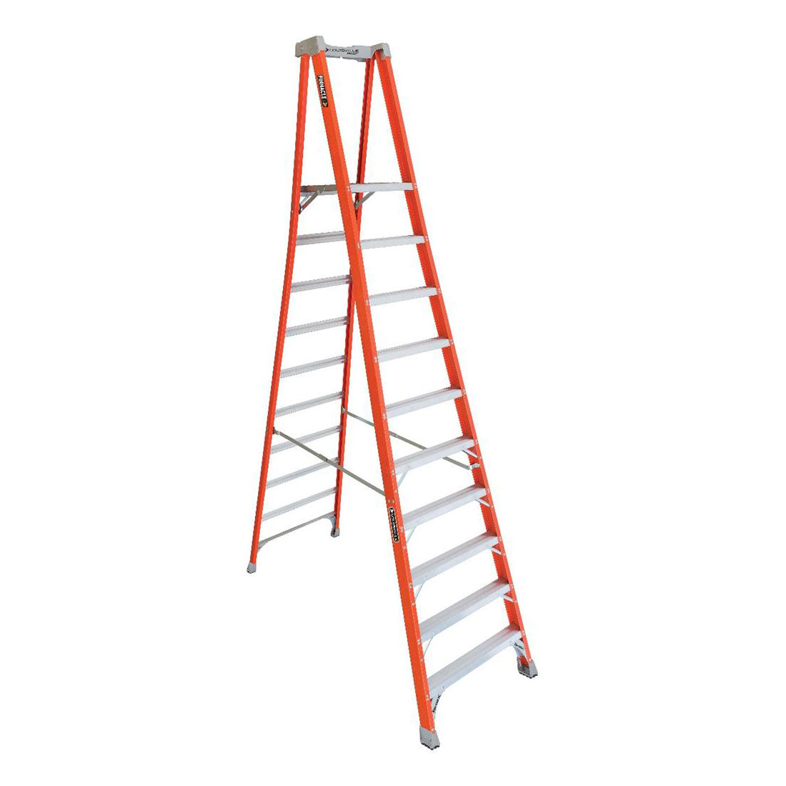 Lousville FXP1710 300 lb 10 Rungs Fiberglass Step Ladder