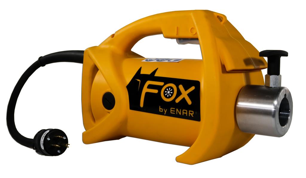 ENAR Group 15 A 115 V 50/60 Hz 6.88 in Width x 17.71 in Height x 9.44 in Depth Portable Concrete Vibrator Motor with Quick Disconnect