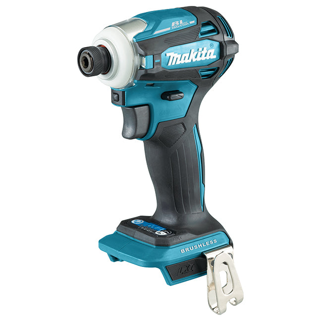 Makita DLX2455TX4 LXT® 1/2 in 1/4 in 18 V Lithium-Ion Brushless 2-Tool Cordless Tool Combo Kit