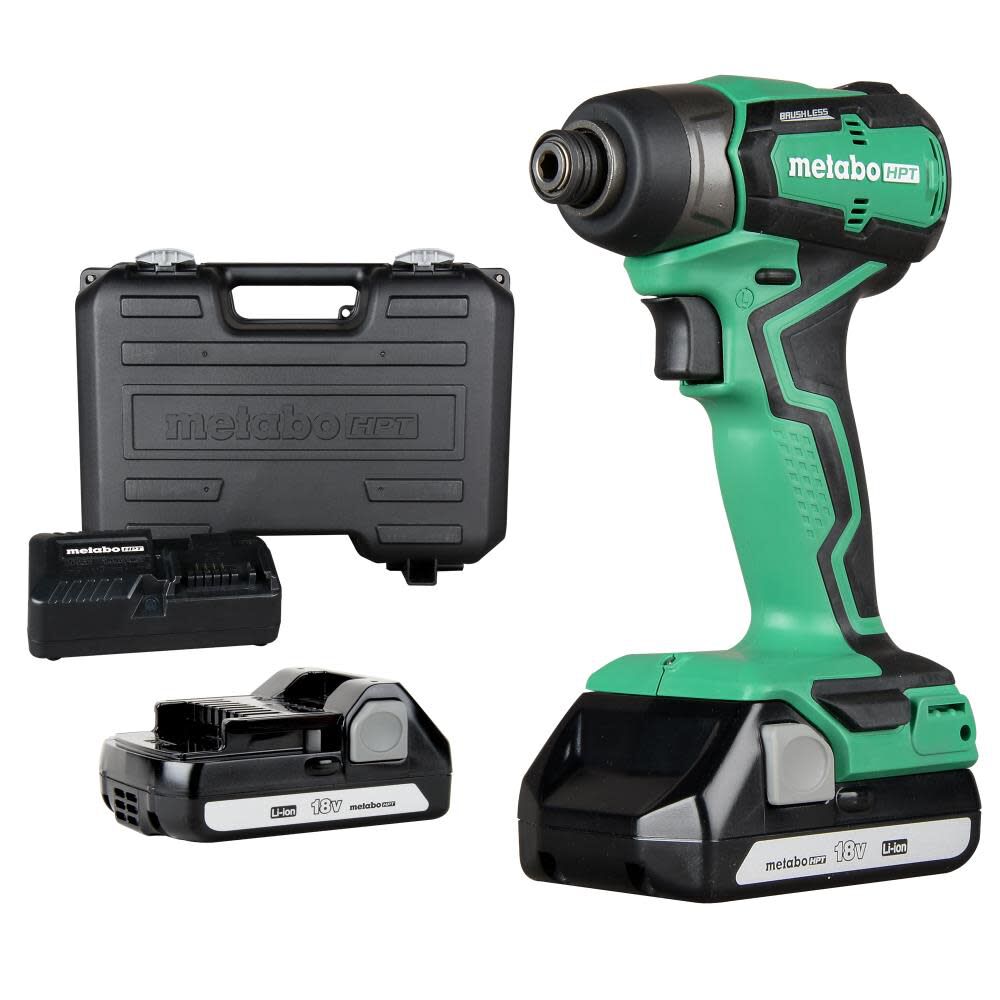 DISC-METABO HPT PROMO WH18DDXM 18V IMPACT DRIVER KIT