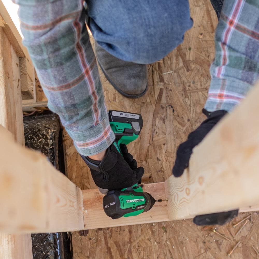 Metabo HPT WH18DDX Hex 1240 in/lb 0-4000 ipm Brushless Keyless Chuck Cordless Impact Driver Kit