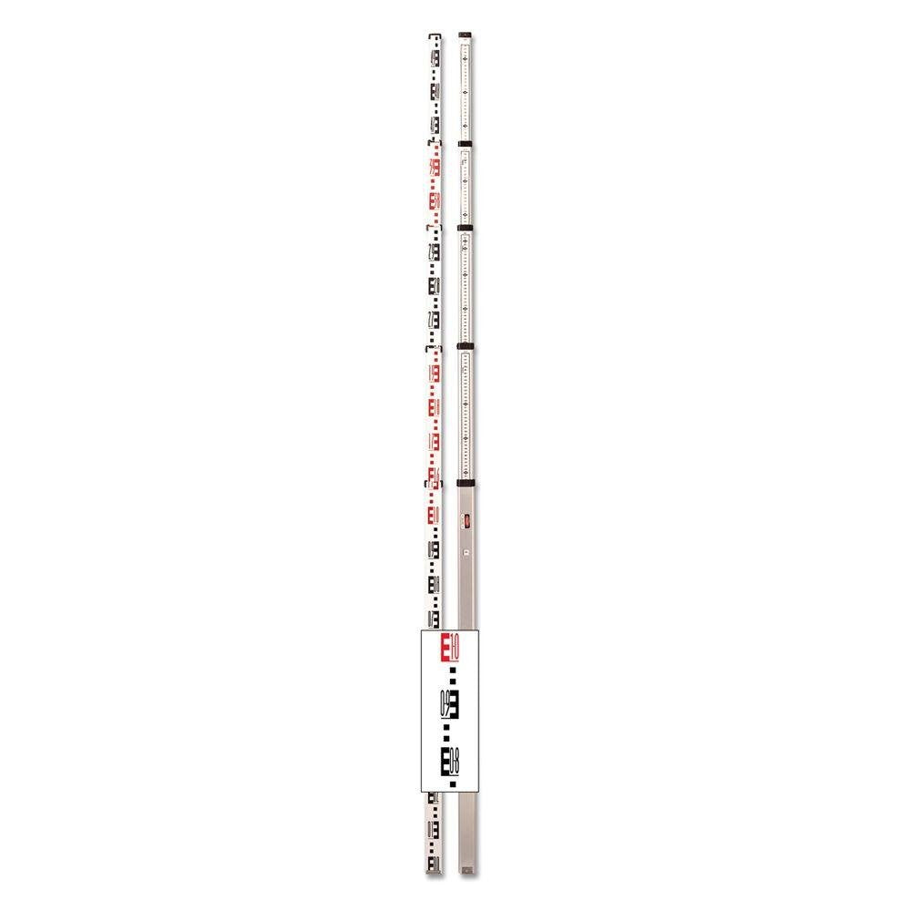 Robert Bosch Tool Corporation BOSCH 06-805MC 16 ft/5 m Aluminum Alloy Metric/Feet/Inches/8ths Telescoping Rod