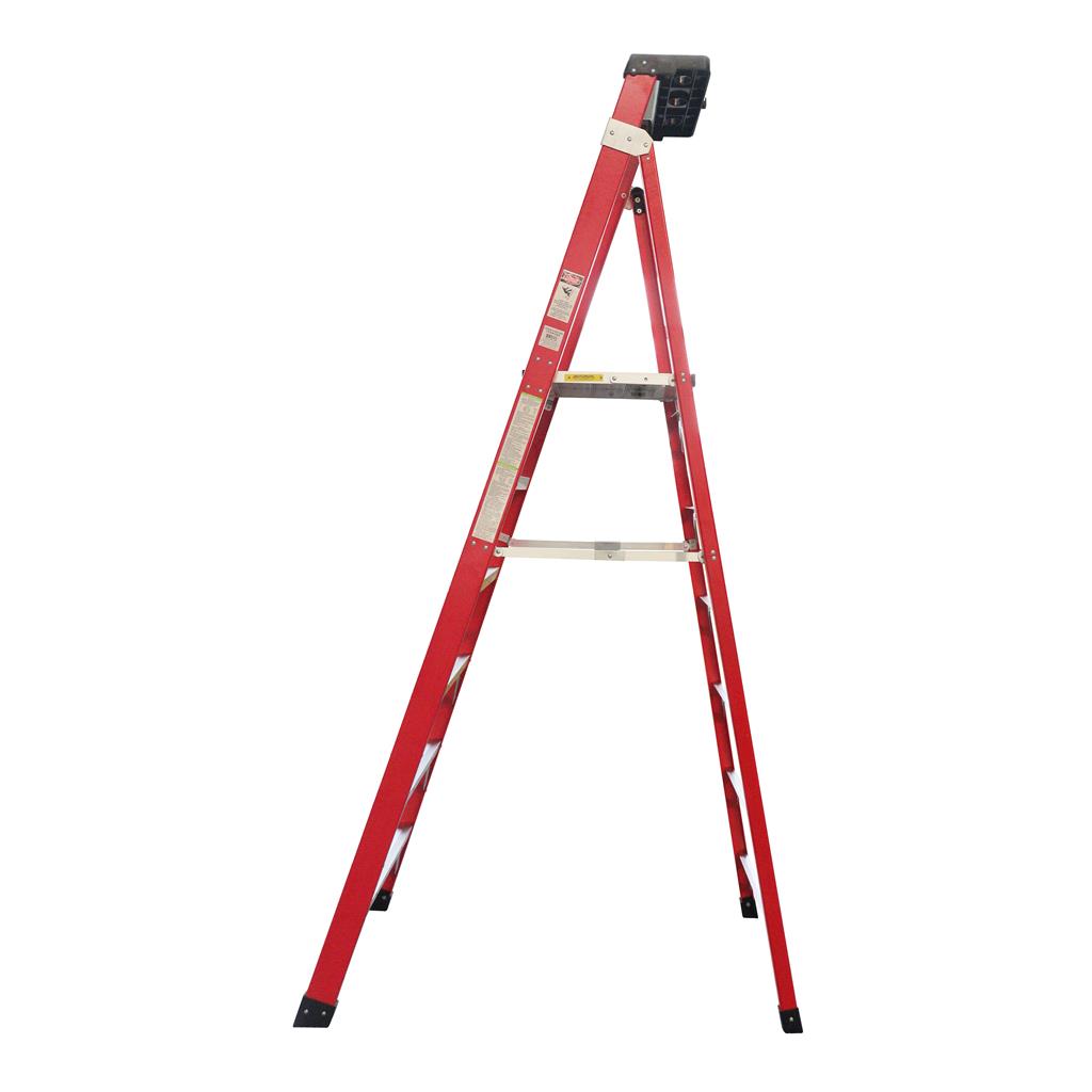 DuraDrive 300 lb 6 ft Fiberglass Platform Ladder